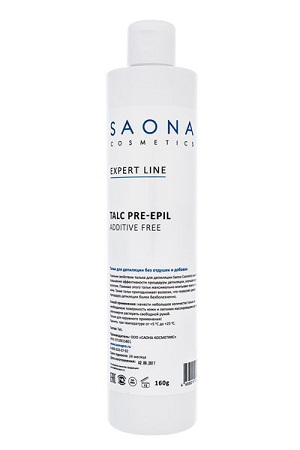 talk dlya depilyacii bez otdushek i dobavok 160 gr saona cosmetics rossiya