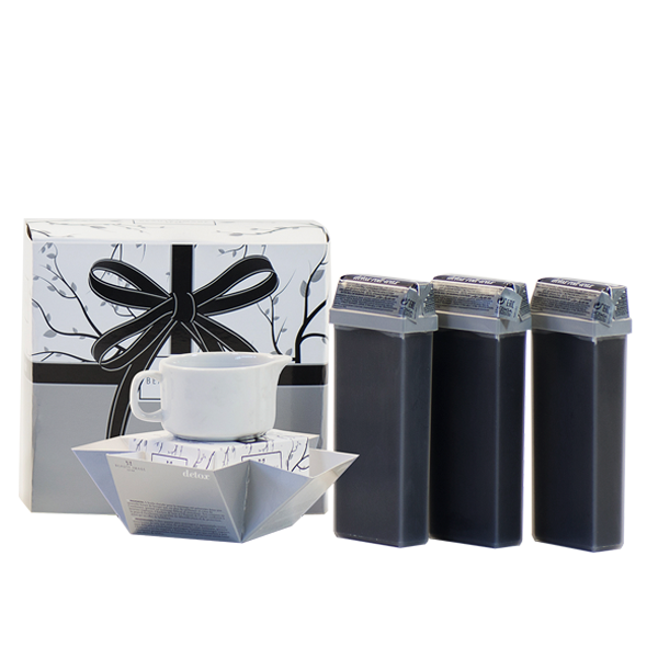 nabor dlya aromadepilyacii 3 kassety maslo massazhnoe v vide svechi detox 5 predmetov beauty image ispaniya