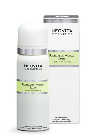 krem uvlazhnyayushchij tonalnyj temnyj foundation mousse dark 100 ml neovita germaniya