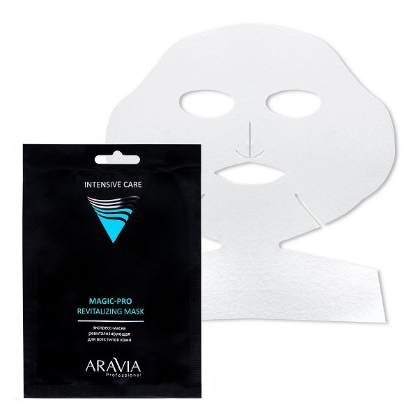 ekspress maska revitaliziruyushchaya dlya vseh tipov kozhi magic pro revitalizing mask 1 sht aravia professional rossiya