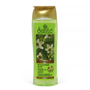 gel dlya dusha vostochnyj duet quotzelenyj chaj i cvetok citrusaquot 250 ml sante rossiya