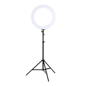 lampa kolcevaya svetodiodnaya 12quot chernaya 1 sht lucas cosmetics rossiya