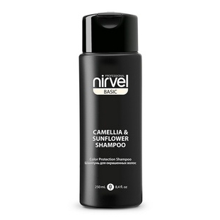 NRV - �������-�������������� ��� ���������� ����� Shampoo Color Protection Camellia & Sunflower, 250 �� - Nirvel (�������)