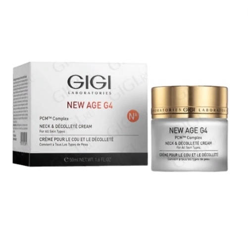 G - ���� ��� ��� � ���� �������� � ��������� ���������� / G4 Neck & Decolte Cream, 50 �� - GiGi (�������)