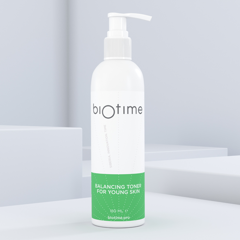 BT - ����� ������������� ��� ������� ���� - Biotime balancing toner for young skin, 180 �� - BIOTIME (������)