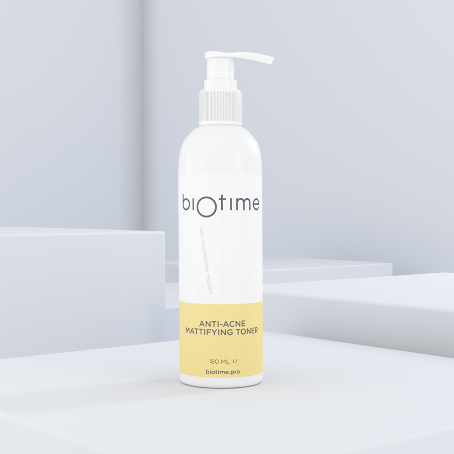 BT - ���������� ����� ����-���� anti-acne mattifying toner, 180 �� - BIOTIME (������)