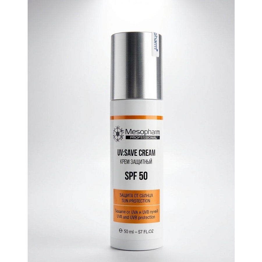 MS - ���� �������� � ����������� ��������� �UV:SAVE CREAM� SPF 50, 50 �� - Mesopharm Professional (������)