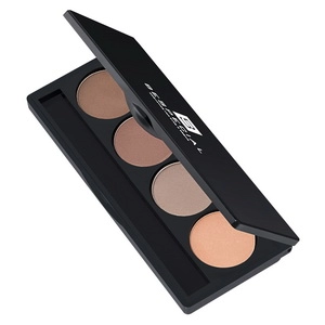 paletka tenej dlya brovej powder pick 4 cveta teplaya gamma 1 sht bespecial ssha
