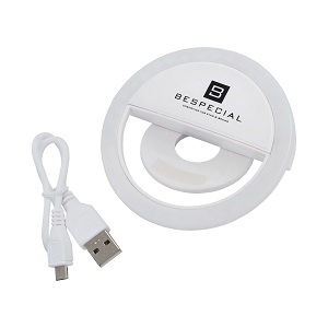 portativnaya svetodiodnaya lampa dlya smartfona belaya 1 sht bespecial ssha