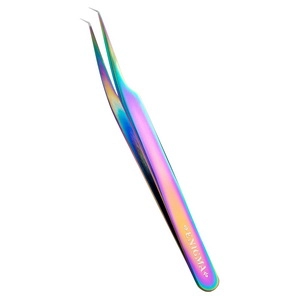 pincet mini l 45 dlya narashchivaniya resnic chameleon s ruchnoj zatochkoj 1 sht enigma yuzhnaya koreya