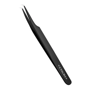 pincet mini l 90 dlya narashchivaniya resnic black s ruchnoj zatochkoj 1 sht enigma yuzhnaya koreya