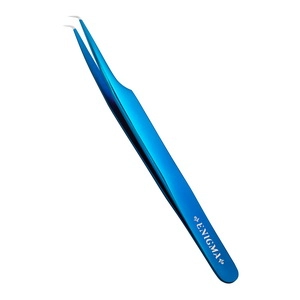 pincet mini l 90 new dlya narashchivaniya resnic blue metallic s ruchnoj zatochkoj 1 sht enigma yuzhnaya koreya