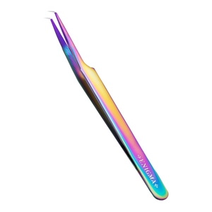 pincet mini l 90 new dlya narashchivaniya resnic chameleon s ruchnoj zatochkoj 1 sht enigma yuzhnaya koreya