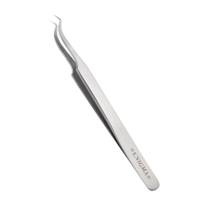 pincet mini l izognutyj 90 dlya narashchivaniya resnic metallic 1 sht enigma yuzhnaya koreya