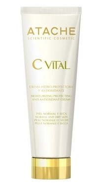 uvlazhnyayushchij zashchitnyj antioksidantnyj krem dlya normalnoj i suhoj kozhi 50 ml atache ispaniya