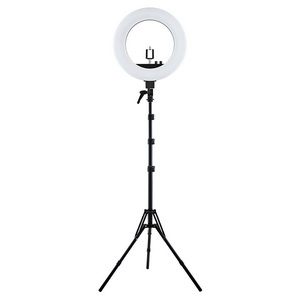 svetodiodnaya kolcevaya lampa pro light chernaya 1 sht n a kitaj