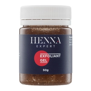 skrab gel dlya brovej s mindalnoj kroshkoj 50 gr henna expert indiya