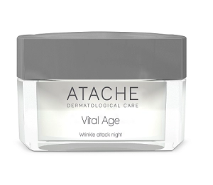 krem dlya lica protiv morshchin nochnogo dejstviya wrinkle attack night 50 ml atache ispaniya