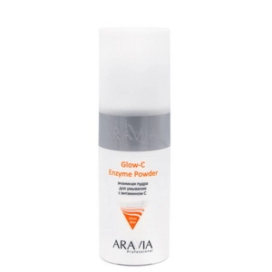 enzimnaya pudra dlya umyvaniya s vitaminom s glow c enzyme powder 150 ml aravia professional rossiya