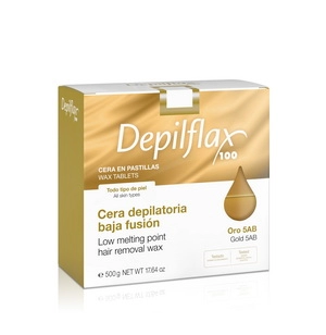 goryachij vosk v briketah zolotoj 500 gr depilflax ispaniya