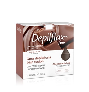 goryachij vosk v briketah shokolad 500 gr depilflax ispaniya