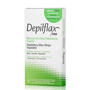 komplekt voskovyh polosok dlya depilyacii nabor depilflax ispaniya