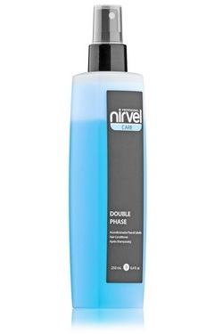 dvuhfaznyj nesmyvaemyj sprej kondicioner dlya volos double phase 250 ml nirvel ispaniya