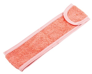 povyazka dlya volos mahrovaya persik 1 sht igrobeauty rossiya