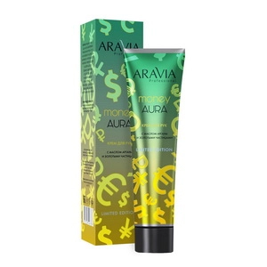 krem dlya ruk money aura s maslom argany i zolotymi chasticami 100 ml aravia professional rossiya