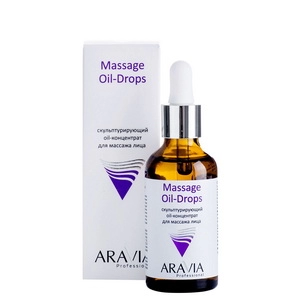 skulpturiruyushchij oil koncentrat dlya massazha lica massage oil drops 50 ml aravia professional rossiya