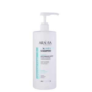 shampun dlya pridaniya obyoma tonkim i sklonnym k zhirnosti volosam volume pure shampoo 1000 ml aravia professional rossiya
