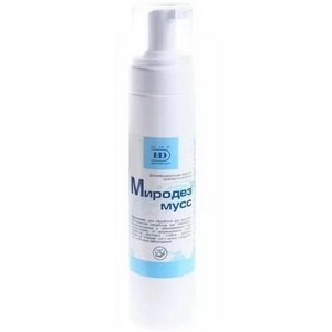 besspirtovoj kozhnyj antiseptik mirodez muss 250 ml intersen plyus rossiya