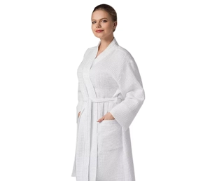 halat kimono vafelnyj belyj r r 50 52 1 sht chistove rossiya