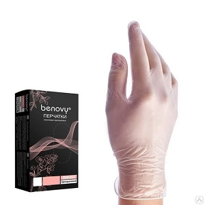 perchatki benovy vinil quotprozrachnyjquot razmer m 100 sht upk n a rossiya