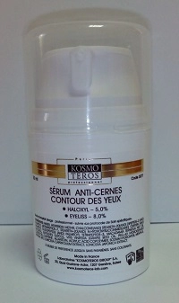 ks syvorotka dlya snyatiya otekov i osvetleniya temnyh krugov pod glazami 50 ml kosmoteros professionnel paris franciya