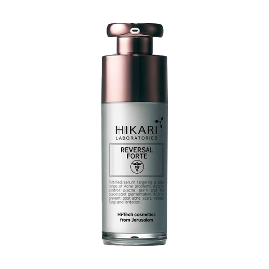 balansiruyushchaya syvorotka dlya zhirnoj i problemnoj kozhi reversal forte 30 ml hikari laboratories izrail