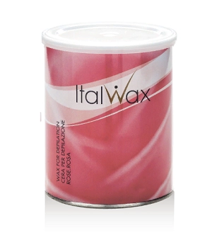 teplyj vosk dlya depilyacii v banke roza 800 ml italwax italiya