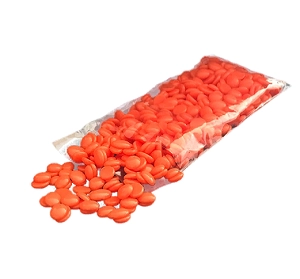 polimernyj plenochnyj vosk korall top line coral 100 gr italwax italiya