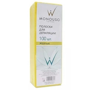 poloski dlya depilyacii zheltye 100 sht italwax italiya
