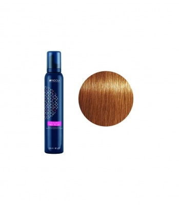 ottenochnyj muss dlya ukladki volos color style mousse svetlyj korichnevyj orehovyj 200 ml indola professional germaniya