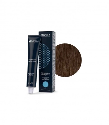 krem kraska dlya volos naturalessentials 635 temnyj rusyj zolotistyj mahagon 60 ml indola professional germaniya
