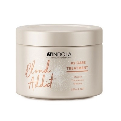 maska dlya okrashennyh i svetlyh volos blond addict 200 ml indola professional germaniya