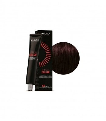 krem kraska dlya volos xpresscolor 45 srednij korichnevyj mahagon 60 ml indola professional germaniya