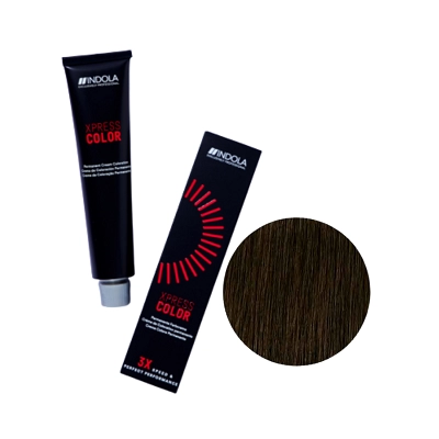 krem kraska dlya volos xpresscolor 50 svetlyj korichnevyj naturalnyj 60 ml indola professional germaniya