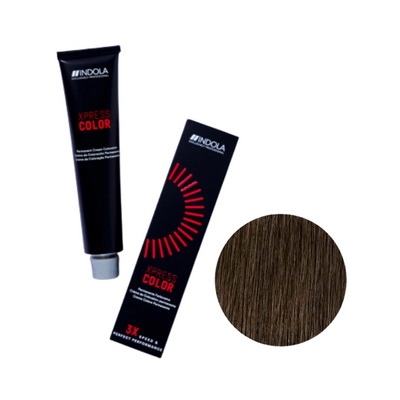krem kraska dlya volos xpresscolor 600 temnyj rusyj intensivnyj naturalnyj 60 ml indola professional germaniya