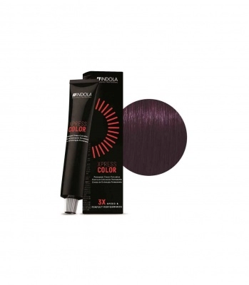 krem kraska dlya volos xpresscolor 677 tyomnyj rusyj fioletovyj ekstra 60 ml indola professional germaniya