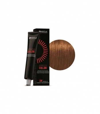 krem kraska dlya volos xpresscolor 744 srednij rusyj mednyj ekstra 60 ml indola professional germaniya