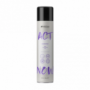 lak dlya volos srednej fiksacii act now 300 ml indola professional germaniya