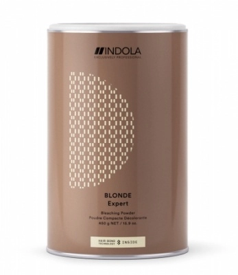 obescvechivayushchij poroshok dlya volos s ponizhennym obrazovaniem pyli blonde expert 450 gr indola professional germaniya
