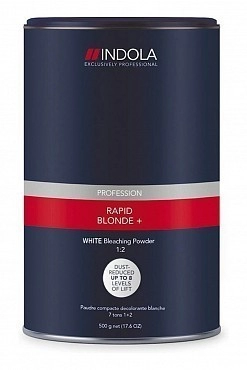 poroshok dlya volos obescvechivayushchij belyj 450 gr indola professional germaniya